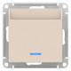SE AtlasDesign Беж Переключатель карточный с задержкой времени, механизм