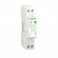 SE RESI9 Автоматический выключатель дифференциального тока (ДИФ) 1P+N С 32А 6000A 30мА 18mm тип AC