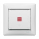 Legrand Valena Бел Выключатель двухполюсный с индикацией 16A 250В