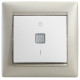 Legrand Valena Бел Выключатель двухполюсный с индикацией 16A 250В