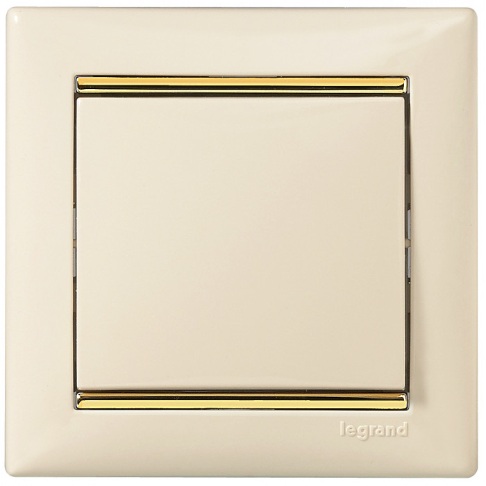 Legrand Valena Крем Выключатель 1-клавишный