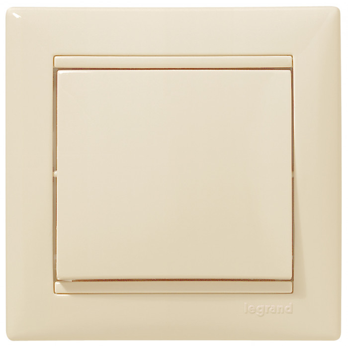 Legrand Valena Крем Выключатель 1-клавишный