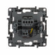 Legrand Etika Белый Выключатель 1-клавишный с подсветкой, 10А, Винтовые клеммы