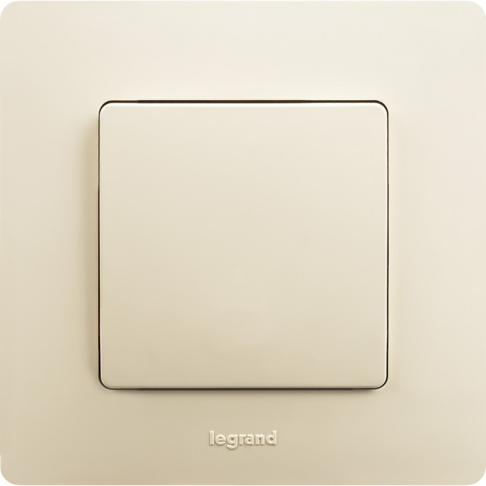Legrand Etika Слоновая кость Выключатель 1-клавишный 10А, Винтовые клеммы