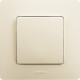 Legrand Etika Слоновая кость Выключатель 1-клавишный 10А, Винтовые клеммы
