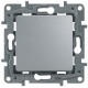 Legrand Etika Алюминий Выключатель 1-клавишный, автоматические клеммы, 10AX, 250 В