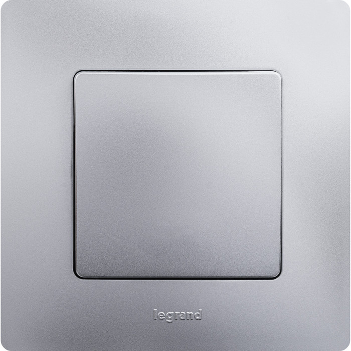 Legrand Etika Алюминий Выключатель 1-клавишный, автоматические клеммы, 10AX, 250 В