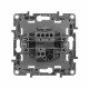 Legrand Etika Антрацит Выключатель 1-клавишный, авт.клеммы, 10AX, 250 В