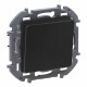 Legrand INSPIRIA Антрацит Выключатель трехклавишный 10 AX - 250 В