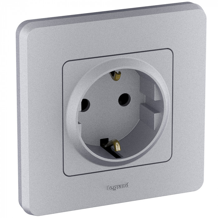 Legrand INSPIRIA Алюминий Рамка - 1 пост