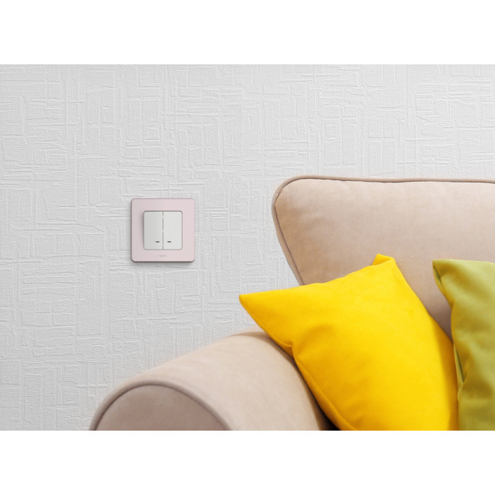 Legrand INSPIRIA Розовый Рамка - 1 пост