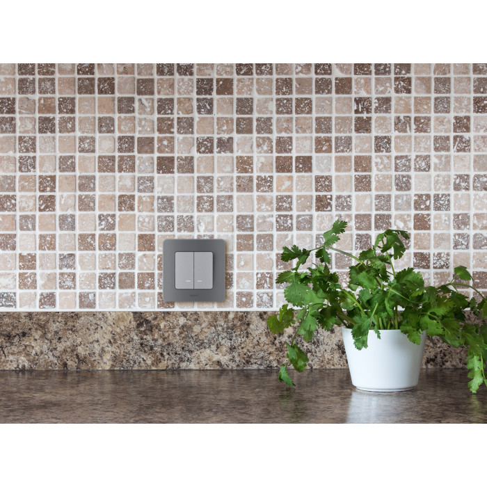 Legrand INSPIRIA Дымчатый Рамка - 1 пост