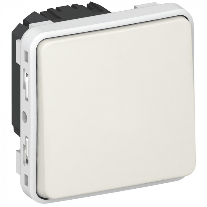 Legrand Plexo Белый Мех Переключатель 1-клавишный IP55