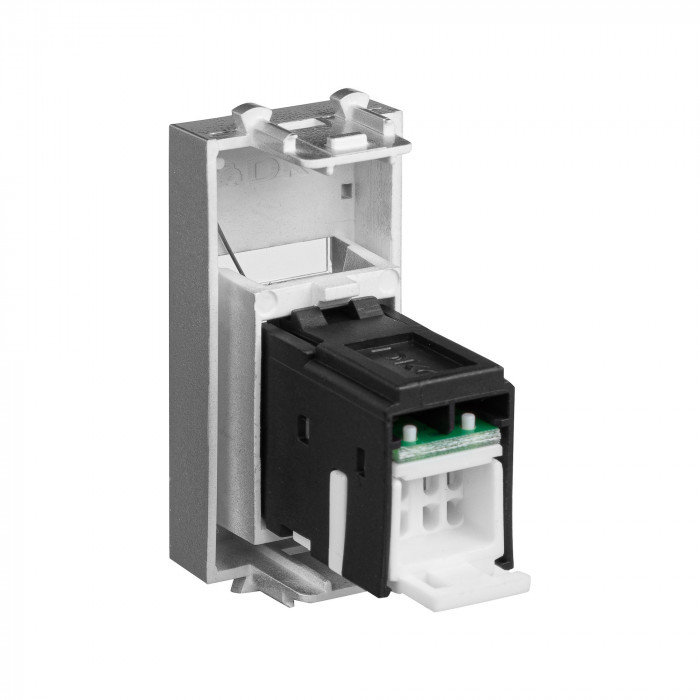 DKC Avanti Закаленная сталь Компьютерная розетка RJ-45  категория 6 1 модуль