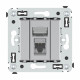 DKC Avanti Закаленная сталь Компьютерная розетка RJ-45 одинарная  категория  5e экранированная