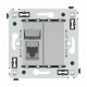 DKC Avanti Закаленная сталь Компьютерная розетка RJ-45 одинарная  категория  5e экранированная
