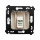 DKC Avanti Ванильная дымка Компьютерная розетка RJ-45 один  категория  6А