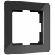 W0012708/ Рамка на 1 пост Acrylic (черный)