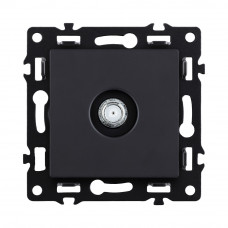 Розетка TV, черный Kollinger Asthetik AS-020BK