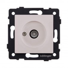 Розетка TV (папа), кашемир матовый Kollinger REA-007CM для Aspekt, Eleganz, Reflex