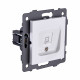 Розетка Ethernet RJ45 Cat.6, белый Kollinger REA-018WH для Aspekt, Eleganz, Reflex
