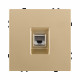 Розетка Ethernet RJ45 Cat.6, золотой Kollinger Eclipse EC-017GD
