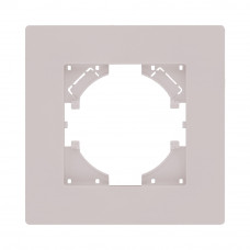Рамка 1-постовая, кашемир матовый Kollinger Aspekt AT1CM