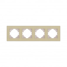 Рамка 4-постовая, золотой Kollinger Eleganz Acryl EA4GD