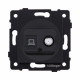 Розетка двойная спутниковая SAT + RJ45 Cat.6, черный матовый Kollinger REA-014BM для Aspekt, Eleganz, Reflex