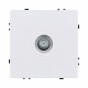 Розетка TV, белый матовый Kollinger Eclipse EC-020WH