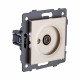 Розетка TV (папа), золотой Kollinger REA-007GD для Aspekt, Eleganz, Reflex