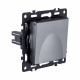 Розетка штепсельная SCHUKO 16A/250 В с крышкой, серый Kollinger Asthetik AS-015GY