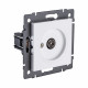 Розетка TV (папа), белый Kollinger REA-007WH для Aspekt, Eleganz, Reflex
