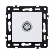 Розетка TV, белый Kollinger Asthetik AS-020WH