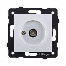 Розетка TV (папа), белый Kollinger REA-007WH для Aspekt, Eleganz, Reflex