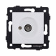 Розетка TV (папа), белый матовый Kollinger REA-007WM для Aspekt, Eleganz, Reflex