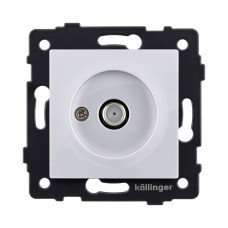 Розетка спутниковая SAT, белый Kollinger REA-020WH для Aspekt, Eleganz, Reflex