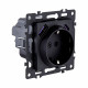 Розетка штепсельная SCHUKO 16A/250 В с USB A+C 20W, черный Kollinger Asthetik AS-016BK