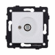 Розетка спутниковая SAT, белый матовый Kollinger REA-020WM для Aspekt, Eleganz, Reflex