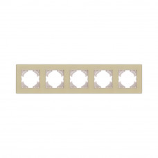Рамка 5-постовая, золотой Kollinger Eleganz Acryl EA5GD