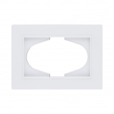 Рамка для двойной розетки, белый Kollinger Eleganz Plex EP120WH