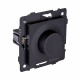 Светорегулятор для светодиодных ламп, проходной, 500W, черный матовый Kollinger REA-048BM для Aspekt, Eleganz, Reflex