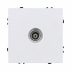 Розетка спутниковая SAT, белый матовый Kollinger Eclipse EC-021WH