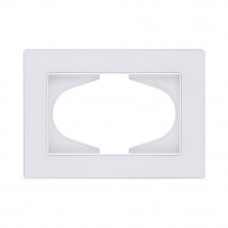 Рамка для двойной розетки, белый Kollinger Eleganz Acryl EA120WH
