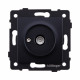 Розетка TV (папа), черный Kollinger REA-007BK для Aspekt, Eleganz, Reflex