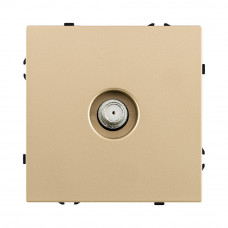 Розетка TV, золотой Kollinger Eclipse EC-020GD