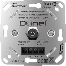 Donel серии DDIM Потенциометр Dali 10-16.5В DC, 92мА,с встроенным источником питания, роторный