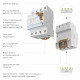 W914P406 / Устройство защитного отключения 3P+N 40 A 30 mА АС 6 kА