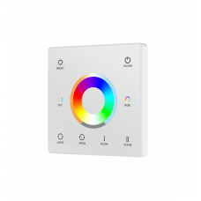 RGB+CCT настенный пульт дистанционного управления, 1 зона, белый, зона охвата 30м