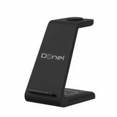 Беспроводная зарядка Donel 3в1: телефон, часы, наушники